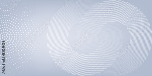 Abstract Gray Background with Dynamic Circle Dots, Perfect for Modern Graphic Design Projects, Banners, Brochures and Digital Art, Ideal for Corporate Branding and Creative Presentations