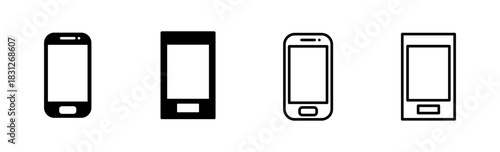 Phone icon set. Call icon vector. telephone symbol