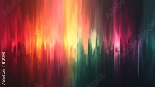 Abstract Colorful Vertical Lines in Motion: A Vibrant and Dynamic Visual Display