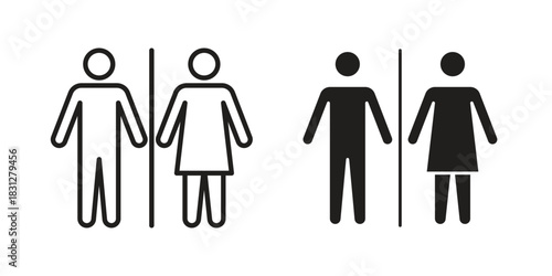 Restroom icon for your website design, logo, app, UI. EPS10