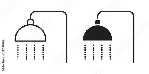 Shower icon for your website design, logo, app, UI. EPS10