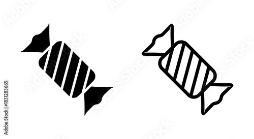 Candy icon symbol for apps and websites. candy sign and symbol.