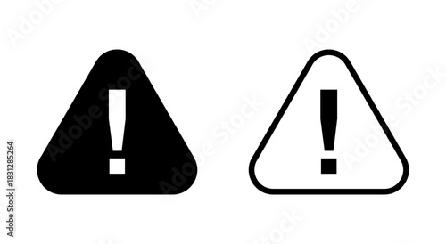 Danger icon symbol for apps and websites. attention sign and symbol. attention sign. exclamation