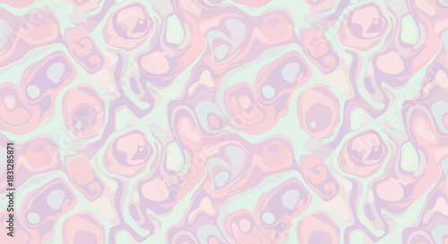abstract ceramic glaze pattern a swirling surface with pastel hues creating a dreamy artistic background perfect for creative projects and design applications.