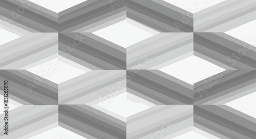 abstract geometric pattern creating a seamless background using varying shades of gray ideal for modern website design and contemporary art projects.