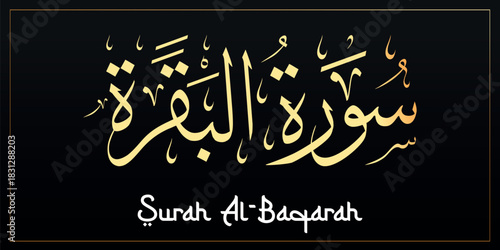 Saurah an nisa al baqarah al fatiha al imran quran kareem rabic calligraphy and typography