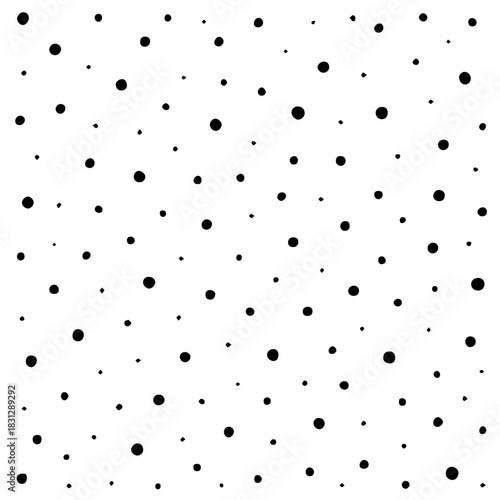 Snowfall Dots Pattern