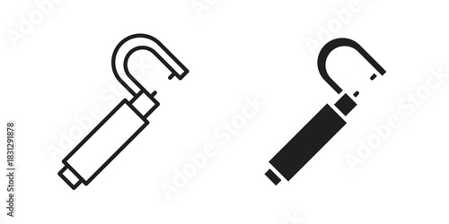 Micrometer icon designs collection for mobile, ui, web.