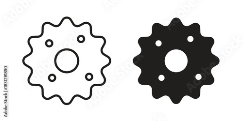 Microorganism icon designs collection for mobile, ui, web.