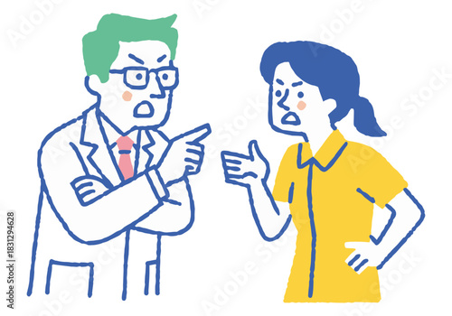 Doctors and Nurses at Odds in the Workplace_color