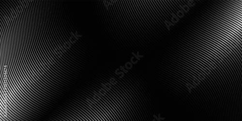 Black and white stripes line abstract pattern for backdrop or fabric style