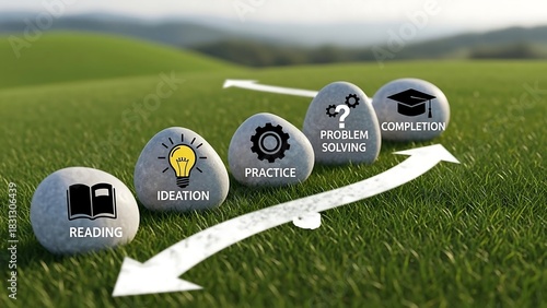 The Path to Completion - A Visual Guide to Learning.