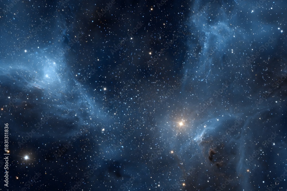 Fototapeta premium Deep Space View Showing Countless Stars And Distant Galaxies Astronomy Cosmic Universe Photography