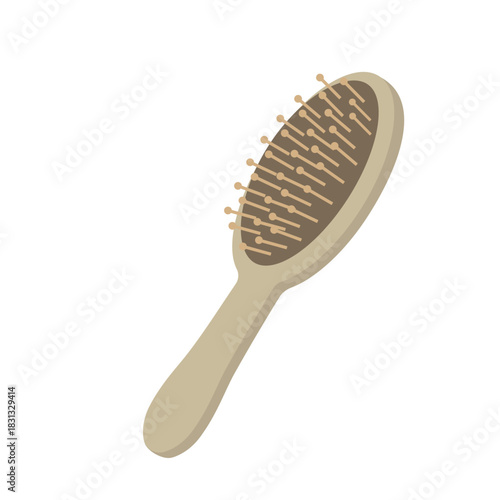 ヘアブラシのイラスト素材／ヘアケア・美容アイテム