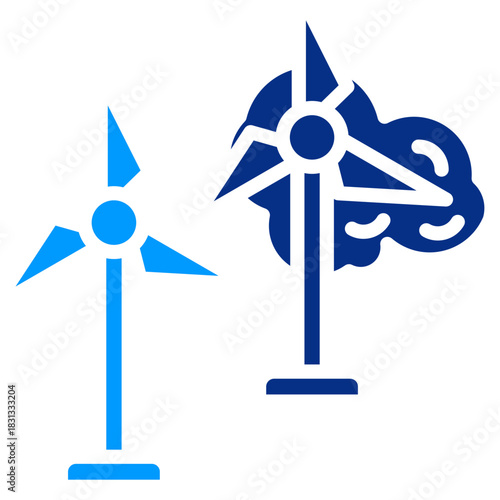 Wind Turbines Icon