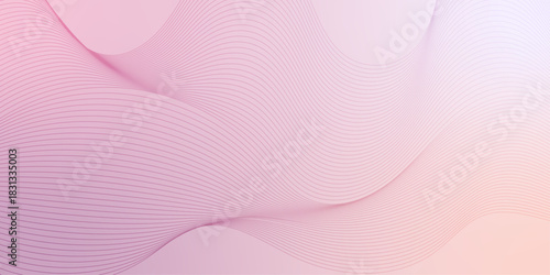 Elegant and flowing abstract design with shades of pink and purple, creating a sense of movement and tranquility. This image is perfect for adding a touch of sophistication to any project.