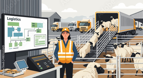 Precision livestock management: A modern approach to sheep farming logistics