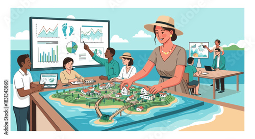 Creative Collaboration: Envisioning Sustainable Community Development through Planning