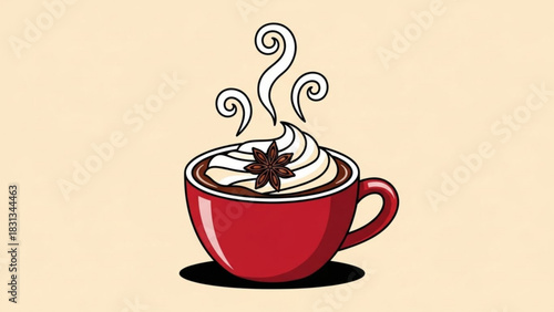 cup of coffee with chocolate