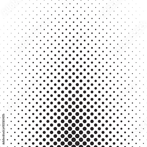 abstract halftone black dots background