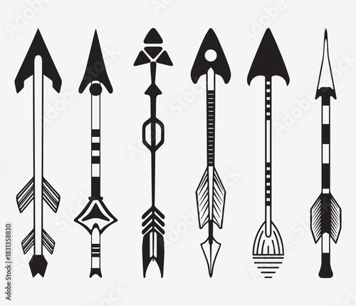 Ethnic Indian Style Arrows Pack