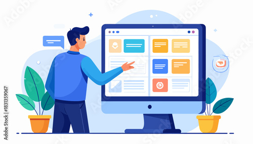 Designing a User-Friendly Interface Optimizing Website Layout for an Enhanced User Experience with Interactive Features