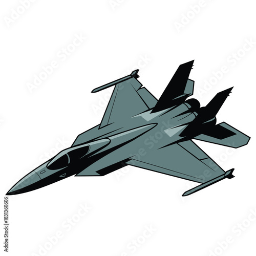 military jet fighter