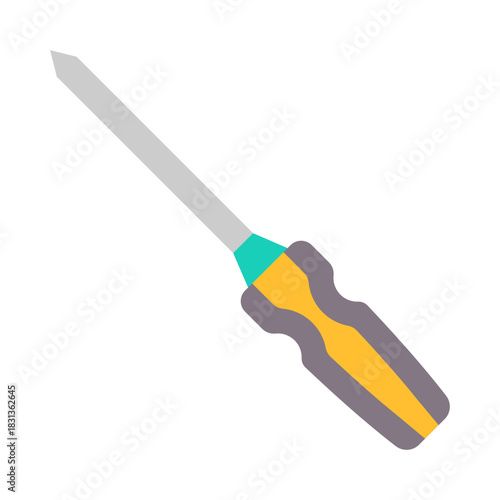 Screwdriver Icon - Flat Color