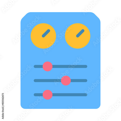 Control Panel Icon - Flat Color