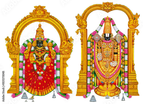 Fotografie Lord Padmavathi Venkateshwara