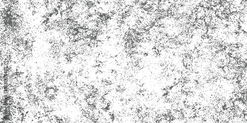 Black and White Abstract Grunge Texture Overlay Distressed Surface Background Vector Graphic Design Element
