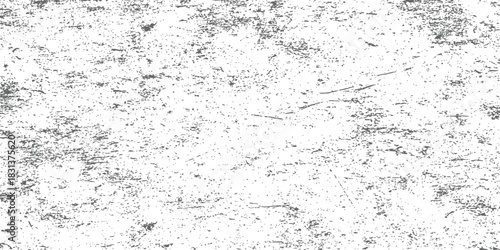 Grunge Distressed Vector Overlay Texture Monochromatic Scratched Grainy Background Effect for Vintage and Retro Design Projects