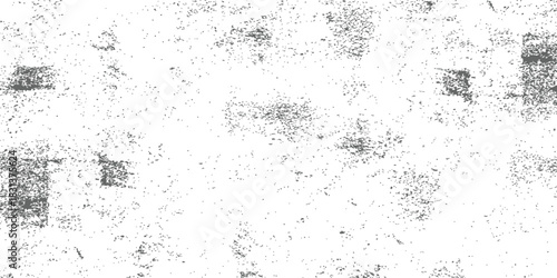 Vector grunge distressed texture overlay background abstract rough dirt pattern black and white graphic resource