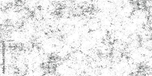Seamless vector grunge texture distressed background overlay black white speckled pattern dust scratches