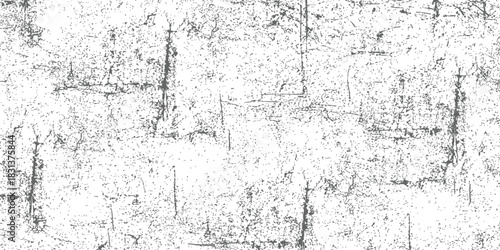 Seamless Grunge Distressed Texture Overlay Vector Background Grey Rough Scratched Surface Dust and Grain Effect