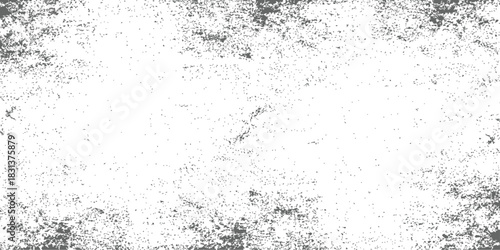 Vector Grunge Overlay Texture Distressed Scratchy Effect Black and White Background