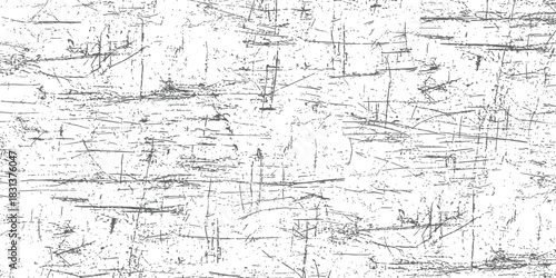 Seamless Vector Grunge Texture Overlay of Scratches and Distressed Surface