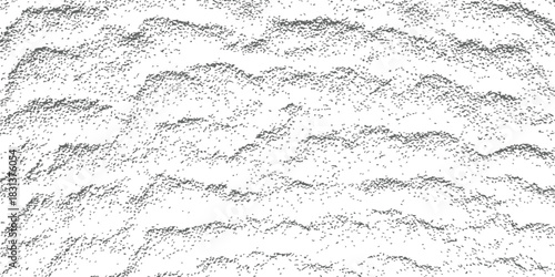 Abstract Dotted Noise Texture Background Gray Grayscale Stipple Effect Wave Pattern Topography Distressed Grunge Halftone
