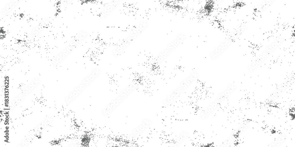 Fototapeta premium Abstract Vector Distressed Grunge Texture Overlay Background Rough Surface Element Aged Speckled Scratches Black and White Monochromatic Design