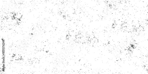 Seamless vector grunge distressed overlay texture Grayscale concrete wall effect scratch dirty vintage background element