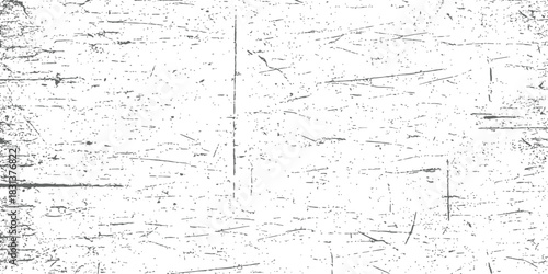 Black and white grunge texture background with scratches dust and distressed vintage overlay effect vector illustration