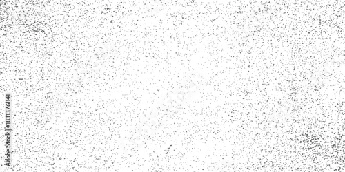 Black and White Distressed Dust Grain Texture Overlay Vector Abstract Grunge Speckled Background Pattern