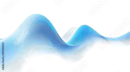 Clean corporate gradient background with blue analytics curve lines and subtle data strokes, minimal tech business concept, presentation ready illustration, professional SaaS dashboard, UI screen