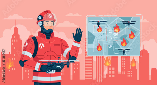 Innovative firefighting approach using drone technology for urban safety