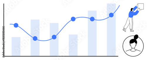 Business analysis. Business charts growth, data insights, and performance analysis. Business tools supporting analytics and strategic decision-making. Suitable for finance, strategy, data, marketing