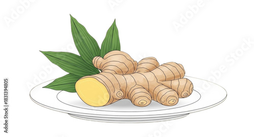 Ginger vector 