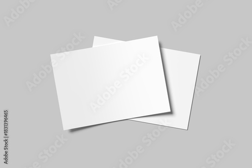 Postcard Blank Mockup