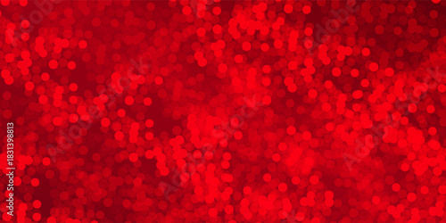 Red modern bokeh of lights on black background abstract modern art