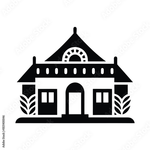 Organized Home Vector Illustration