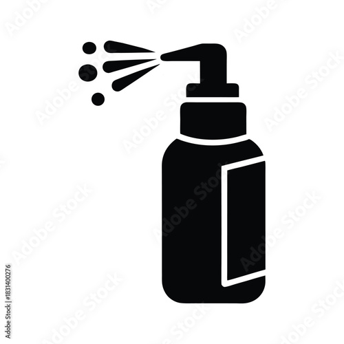 Face Mist Spray Vector Illustration